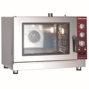 Diamond Electric Convection Oven with Humidifier 5 x 600 x 400 mm & GN 1/1, 7,3 kW Diamond Electric Convection Oven with Humidifier 5 x 600 x 400 mm & GN 1/1, 7,3 kW