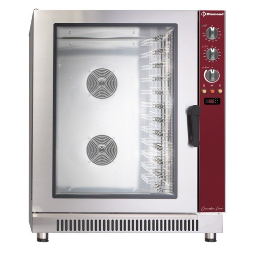 Diamond Gas Convection Oven with Humidifier 12 x 600 x 400 mm & GN 1/1, 0,6 kW Diamond Gas Convection Oven with Humidifier 12 x 600 x 400 mm & GN 1/1, 0,6 kW