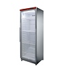 Diamond Glass Door Ventilated Refrigerator Stainless Steel 400 L, -1 °C to 6 °C