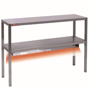 Diamond Heated Shelf 1000x300x(h)700 mm, 800W, 2 Levels