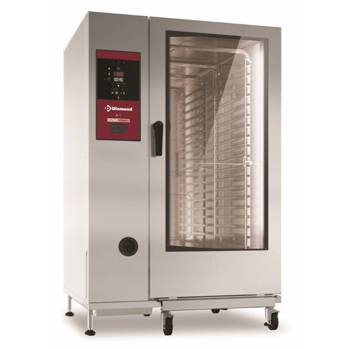 Diamond Electric Boiler Combi Oven with Self-Cleaning System 20 x GN 2/1, 65,4 kW Diamond Electric Boiler Combi Oven with Self-Cleaning System 20 x GN 2/1, 65,4 kW
