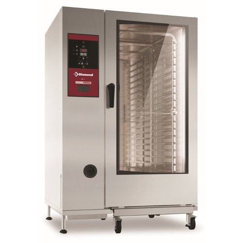 Diamond Electric Combi Oven with Self-Cleaning System 20 x GN 2/1, 65,4 kW Diamond Electric Combi Oven with Self-Cleaning System 20 x GN 2/1, 65,4 kW