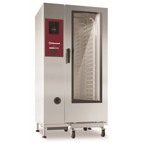 Diamond Electric Combi Oven with Self-Cleaning System 20 x GN 1/1, 37,7 kW Diamond Electric Combi Oven with Self-Cleaning System 20 x GN 1/1, 37,7 kW