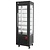 Diamond Panoramic Refrigerated Display Square, 360 L, from -5°C to -20°C, Stationary, Ventilated, Black