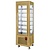 Diamond Panoramic Refrigerated Display Square, 360 L, from -5°C to -20°C, Stationary, with 5 shelves (510 x 510 mm), Ventilated, Gold