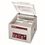 Diamond Chamber Vacuum Packing Machine, Sealing 420 mm, 21 m³/h, 1.6 kW with Digital Panel and Transparent Cover, one Cycle 15-35 seconds