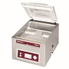 Diamond Chamber Vacuum Packing Machine, Sealing 420 mm, 21 m³/h, 1.6 kW with Transparent Curved Cover