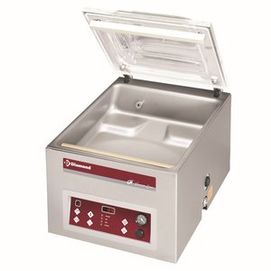 Diamond Chamber Vacuum Packing Machine, Sealing 420 mm, 21 m³/h, 1.6 kW with Digital Panel and Transparent Cover, one Cycle 15-40 seconds Diamond Chamber Vacuum Packing Machine, Sealing 420 mm, 21 m³/h, 1.6 kW with Digital Panel and Transparent Cover, one Cycle 15-40 seconds