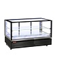 Diamond Countertop Heating Display 2-Level, 3 kW, from 20 to 90 °C, Black, Ventilated