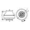XXLselect Radial duct fan | industrial | Wed 160mm