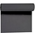 Duni Tablerunner EVOLIN® 0,41 x 24 m Black (Pack of 4)