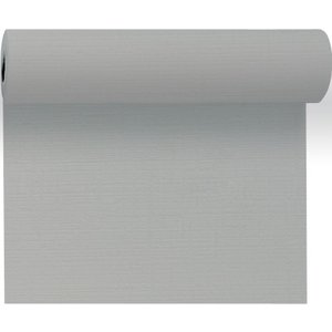 Duni Tablerunner EVOLIN® 0,41 x 24 m Grey (Pack of 4)