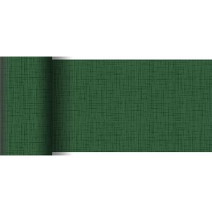 Duni Tablerunner DUNICEL® 0,15 x 20 m Linnea Dark Green(Pack of 6)