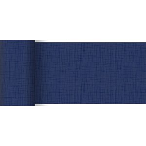 Duni Tablerunner DUNICEL® 0,15 x 20 m Linnea Navy Blue (Pack of 6)