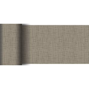 Duni Tablerunner DUNICEL® 0,15 x 20 m Linnea Greige (Pack of 6)