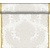 Duni Tablerunner DUNICEL® 0,4 x 24 m Royal White (Pack of 4)