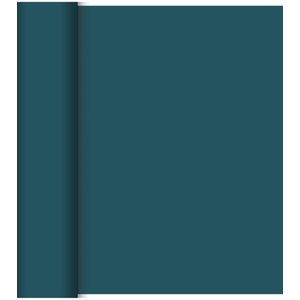 Duni Tablerunner DUNICEL® 0,4 x 24 m Ocean Teal (Pack of 4)