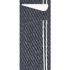 Duni Kieszonka na sztućce Tissue 8,5 x 19 cm Plate it czarna (500 szt.) Duni Kieszonka na sztućce Tissue 8,5 x 19 cm Plate it czarna (500 szt.)