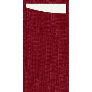 Duni Kieszonka na sztućce DUNISOFT® 23 x 11,5 cm bordowa (240 szt.) Duni Kieszonka na sztućce DUNISOFT® 23 x 11,5 cm bordowa (240 szt.)