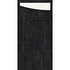 Duni Sacchetto® DUNISOFT® 23 x 11,5 cm Black (Pack of 240)