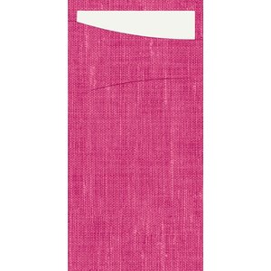 Duni Sacchetto® DUNISOFT® 11,5 x 23 cm Pink (Pack of 240)