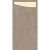 Duni Kieszonka na sztućce DUNISOFT® 23 x 11,5 cm beżowa (240 szt.)