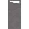Duni Sacchetto® Tissue 8,5 x 19 cm Grey (Pack of 500)