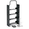 Duni LED charging Station, 40 pcs, 430 x 107 x 430 mm 242 x 107 x 430 mm Black