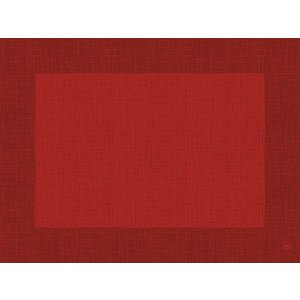 Duni Placemat DUNICEL® 30 x 40 cm Linnea Red (Pack of 500) Duni Placemat DUNICEL® 30 x 40 cm Linnea Red (Pack of 500)