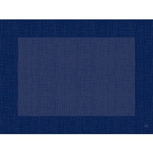Duni Podkładka pod talerz DUNICEL® 30 x 40 cm Linnea granatowa (500 szt.)