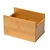 Duni Dyspenser do serwetek Bamboo 18 x 12 cm brązowy (2 szt.)