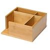 Duni Napkin Dispenser Bamboo 18 x 18 cm Brown (Pack of 2)