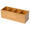 Duni Napkin Dispenser Bamboo 36 x 14 cm Brown (Pack of 2)