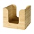 Duni Napkin Dispenser, bambus, 11 x 11 cm Brown (Pack of 4)