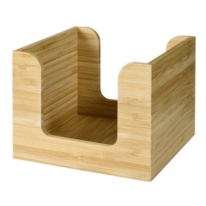 Duni Dyspenser do serwetek, bambus, 13 x 13 cm brązowy (4 szt.) Duni Dyspenser do serwetek, bambus, 13 x 13 cm brązowy (4 szt.)