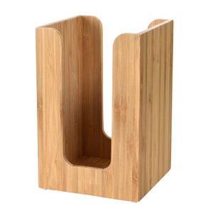 Duni Napkin Dispenser, bambus, 11 x 11 cm Brown (Pack of 4)