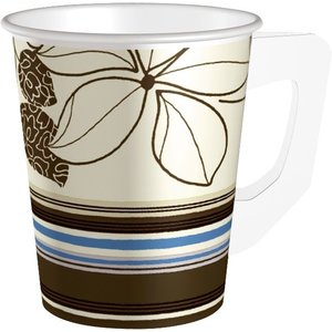 Duni Coffee Cup „Flower” with Handle (Pack of 1600) Duni Coffee Cup „Flower” with Handle (Pack of 1600)