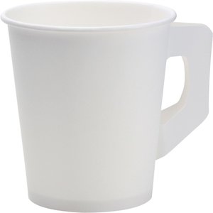 Duni White Paper Cup with Handle (Pack of 1600)