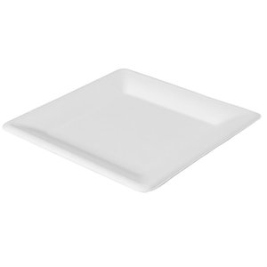 Duni Square Bagassa Plate 260x260 mm, White, Biodegradable (Pack of 500) Duni Square Bagassa Plate 260x260 mm, White, Biodegradable (Pack of 500)