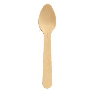 Duni Wooden spoon Brown (Pack of 1000) 11 cm