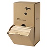 Duni Dispenser box with wooden stirrers 11 cm Brown (Pack of 12000)