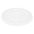 Duni Flat Lid (without hole) for 188004/188005/188006 410/470/590 ml (Pack of 1000)