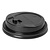 Duni Black Lid for 181855/181836 18/24 cl (Pack of 800)