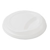 Duni White Lid for 182576/182577 35/47 cl (Pack of 800)