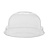 Duni Dome Lid (without hole) for 153397/153398 (Pack of 600)