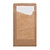 Duni Snack sachetto, with white 2ply napkin 113 x 210 mm Brown (Pack of 350)