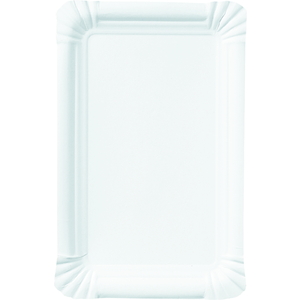 Duni Rectangular Paper Sausage Plate 130x200 mm, White (Pack of 1000) Duni Rectangular Paper Sausage Plate 130x200 mm, White (Pack of 1000)