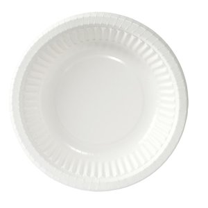 Duni Talerzyk jednorazowy do zupy okrągły, Ø180 mm, 300 ml z papieru, biały (1000 szt.)