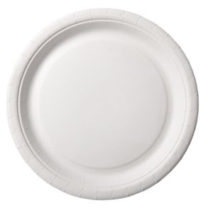 Duni Round Paper Desert Plate Ø180 mm, White (Pack of 500) Duni Round Paper Desert Plate Ø180 mm, White (Pack of 500)