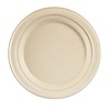 Duni Round Bagassa Desert Plate Ø180 mm, Brown, Biodegradable (Pack of 400) Duni Round Bagassa Desert Plate Ø180 mm, Brown, Biodegradable (Pack of 400)